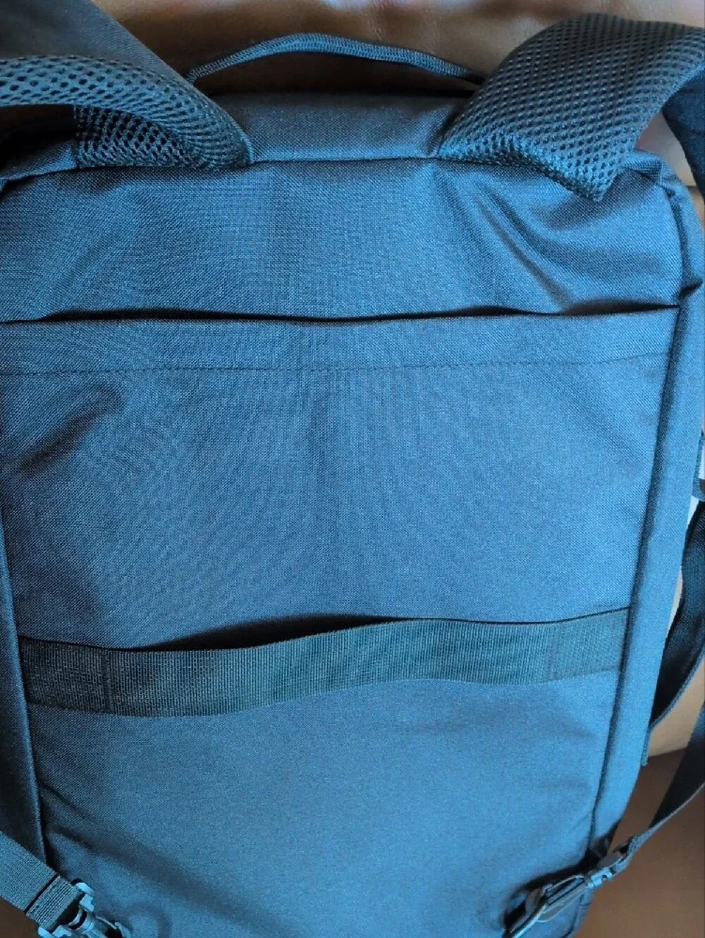 Black Travel Backpack Laptop Bag - Minimal Carryall